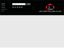 Tablet Screenshot of anhhoangkim.com